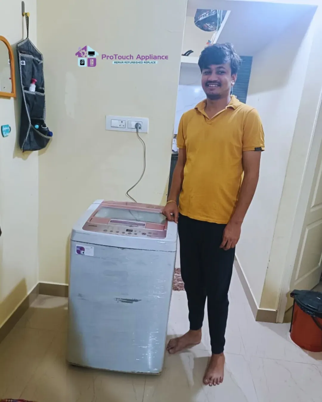 Satisfied customer with LG washing machine