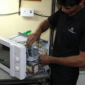 Microwave oven repair